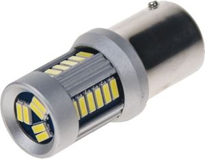 Obrázek z LED BAU15s bílá, 12-24V, 30LED/4014SMD 