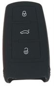 Obrázek Silikonový obal pro klíč VW 3-tlačítkový, černý