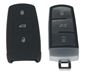 Obrázek z Silikonový obal pro klíč VW 3-tlačítkový, černý 