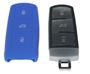 Obrázek z Silikonový obal pro klíč VW 3-tlačítkový, modrý 