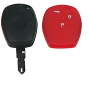Obrázek Silikonový obal pro klíč Renault 3-tlačítkový, červený