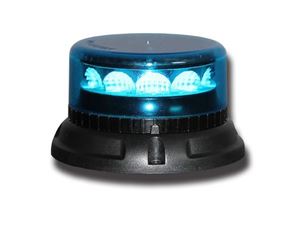 Obrázek z PROFI LED maják 12-24V 12x3W modrý 133x76mm, ECE R65 