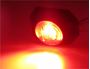 Obrázek z PROFI výstražné LED světlo vnější, 12-24V, červené 