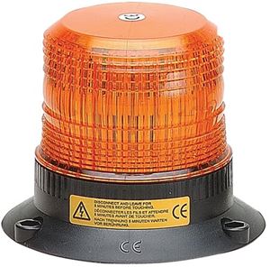 Obrázek z LED maják, modro-červený, 10-30V, pevná montáž 