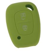 Obrázek Silikonový obal pro klíč Renault, 2-tlačítkový, zelený