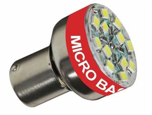 Obrázek z LED žárovka BA15S 24V se signalizací couvání Bi-Bi-Bi... 