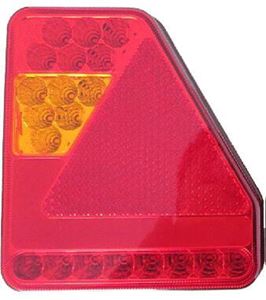 Obrázek z Sdružená lampa zadní LED 12-24V, ECE, levá 
