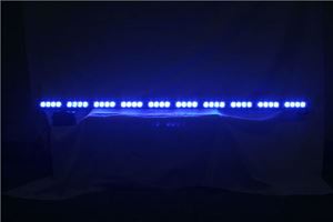 Obrázek z LED alej voděodolná (IP66) 12-24V, 40x LED 1W, modrá 1200mm 