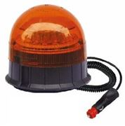 Obrázek x LED maják, 12-24V, 12x3W, oranžový magnet, ECE R65