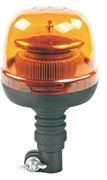 Obrázek LED maják, 12-24V, 45xSMD2835 LED, oranžový, na držák, ECE R65