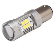 Obrázek LED BA15s bílá, 12-24V, 21LED/2835SMD