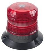 Obrázek Zábleskový maják, 12-24V, červený magnet, ECE R10