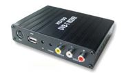 Obrázek DVB-T digitální tuner s USB přehrávačem + 2 vnitřní antény (rozbalený) dvb-t01EU