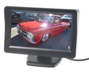 Obrázek LCD monitor  4,3" černý na palubní desku