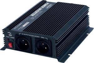 Obrázek z Měnič napětí z 24/230V + USB, 1200W 