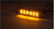 Obrázek LINEAR LED 6x5W LED, 12-24V, oranžový, ECE R65