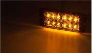 Obrázek LINEAR LED dual 12x5W LED, 12-24V, oranžový, ECE R65