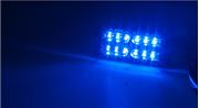 Obrázek LINEAR LED dual 12x5W LED, 12-24V, modrý, ECE R65