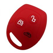 Obrázek Silikonový obal pro klíč Ford 3-tlačítkový, červený