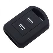 Obrázek Silikonový obal pro klíč Opel 2-tlačítkový, černý