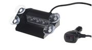 Obrázek PREDATOR LED vnitřní, 4x3W, 12-24V, oranžový, 145mm