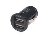 Obrázek Autoadaptér mini 2 x USB 12/24V, max 2.1A