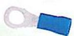 Obrázek z Kabelové očko M5 modré, 100 ks 