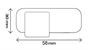 Obrázek z Kamera PAL/NTSC do vozu Mercedes A W169 05-12, B W245 05-11 