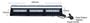 Obrázek z x PREDATOR LED vnitřní, 18x3W, 12-24V, modrý, 490mm, ECE R10 