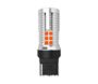 Obrázek z LED T20 (7440) oranžová, 12-24V, 30LED/3030SMD 