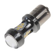 Obrázek LED BAU15s bílá, 12-24V, 16LED/3030SMD