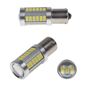 Obrázek z x  doprodej LED BAY15d (dvouvlákno) bílá, 12-24V, 33LED/5730SMD s čočkou 