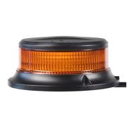 Obrázek LED maják, 12-24V, 18x1W oranžový, magnet, ECE R65 R10