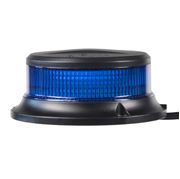 Obrázek LED maják, 12-24V, 18x1W modrý, magnet, ECE R65 R10