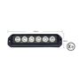 Obrázek z x PREDATOR 6x3W LED, 12-24V, oranžový, ECE R65 