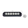 Obrázek z PREDATOR 6x3W LED, 12-24V, oranžový, ECE R65 