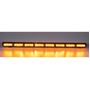 Obrázek z LED alej voděodolná (IP67) 12-24V, 48x LED 3W, oranžová 970mm 