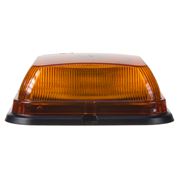 Obrázek LED maják, 12-24V, 164 x 164mm, 64LED oranžový fix, ECE R10 R65