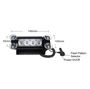 Obrázek z PREDATOR LED vnitřní, 4x3W, 12-24V, oranžový, 145mm 