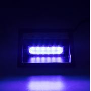 Obrázek PREDATOR LED vnitřní, 6x LED 5W, 12/24V, modrý, ECE R65