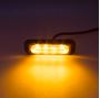 Obrázek z x SLIM výstražné LED světlo vnější, oranžové, 12-24V, ECE R65 