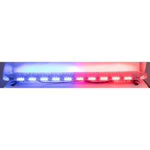 Obrázek z LED rampa 1442mm, modrá/červená, 12-24V, ECE R65 