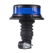 Obrázek LED maják, 12-24V, 18x1W modrý na držák, ECE R65 R10