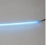 Obrázek z nE LED silikonový extra plochý pásek ledově modrý 12 V, 60 cm 