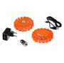 Obrázek z x LED výstražné světlo 16LED, oranžové, set 2ks 