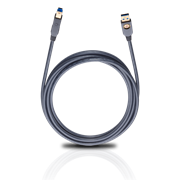 Obrázek Oehlbach USB Max A/B 3.0 Kabel 7,50m