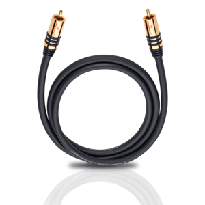 Obrázek z Oehlbach NF Sub-kabel cin/cinch 3,0m mono/ černá 