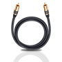 Obrázek z Oehlbach NF Sub-kabel cin/cinch 3,0m mono/ černá 