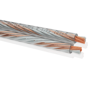 Obrázek z Oehlbach RattleSnake6 LS-Kabel 2x6mm transparent 