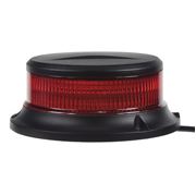 Obrázek LED maják, 12-24V, 18x1W červený, magnet ECE R10